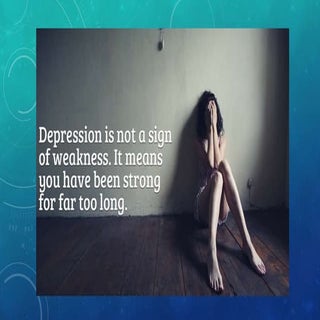 Symptoms of Depression