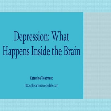 Depression what happens inside the brain | PPTX