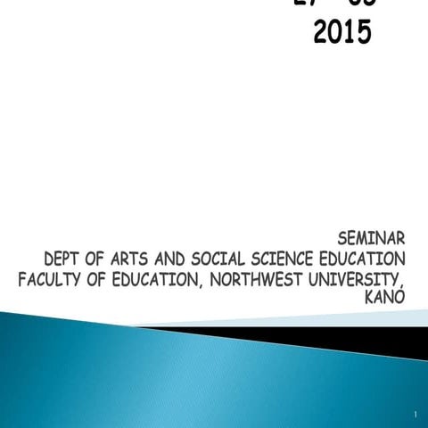 Developing a Teaching Philosophy