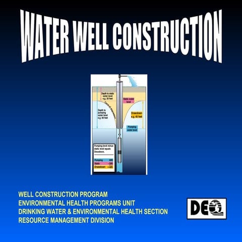Unit - 3 WELL DESIGN Design characteristics – Design of wells .pptx