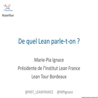 Qu'est-ce que le Lean Management ? ...