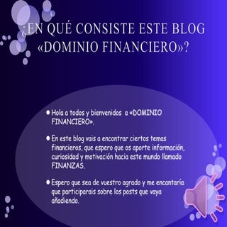 ¡ Introducción a las FINANZAS !