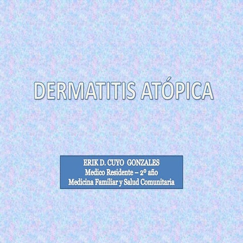 dermatitis atopica