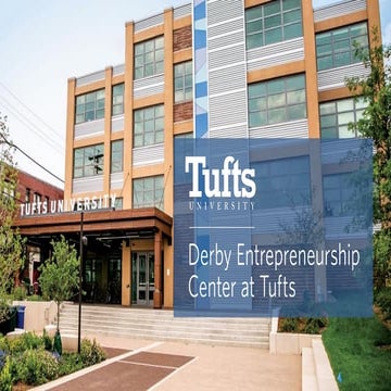 Derby Entrepreneurship Center at Tufts