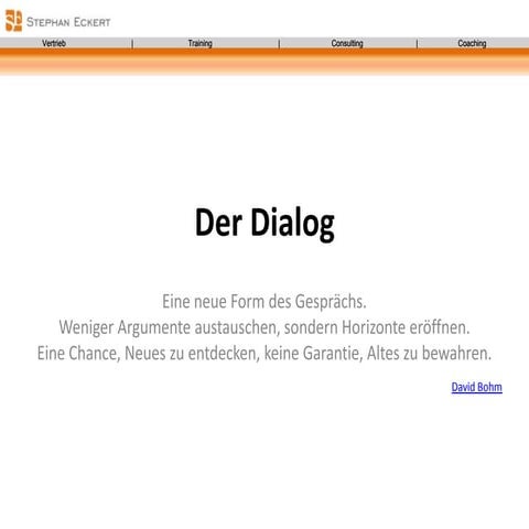 Der dialog | PPTX