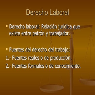 Derecho Laboral