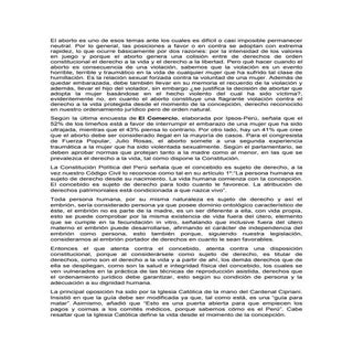 Derecho a la vida   aborto