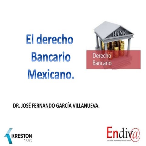 Derecho bancario 1