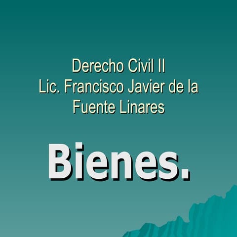 Derecho civil   bienes - curso completo en powerpoint (1)