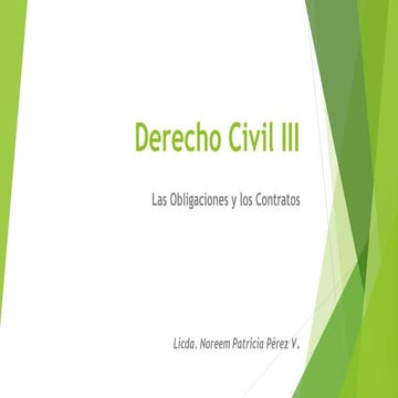 Derecho civil iii