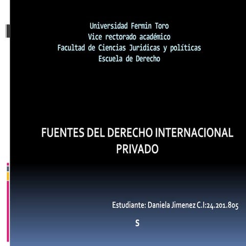 Derecho  internacional