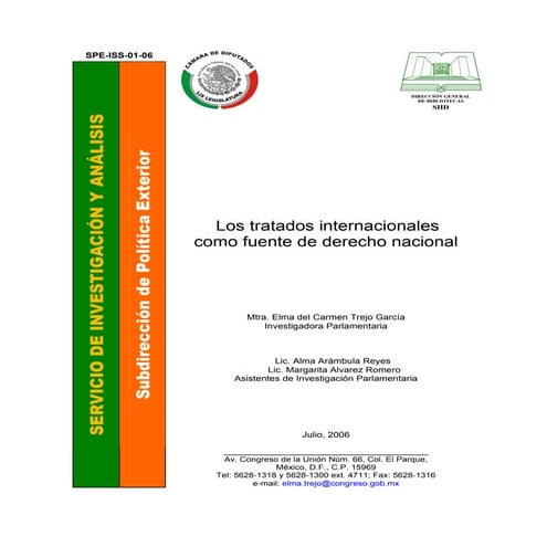 Derecho internacional de los tratados