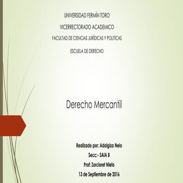 Derecho mercantil i | PDF