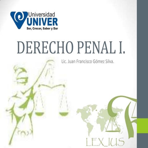 Derecho penal I INTRODUCCION