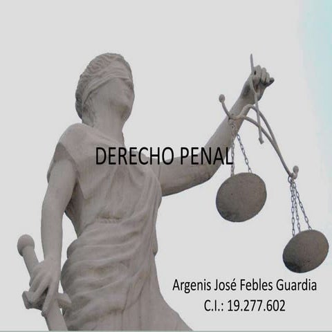 Derecho penal  