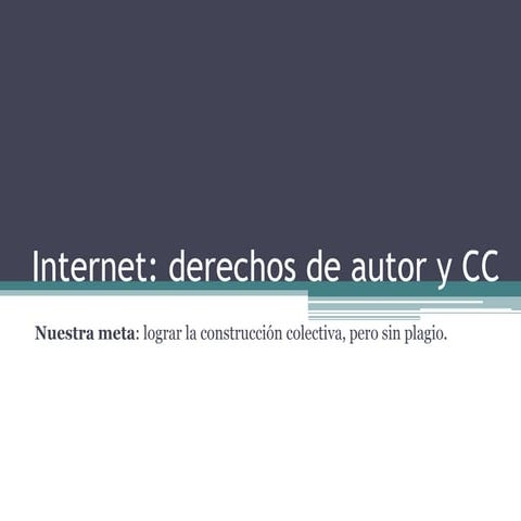 Ciberperiodismo y derechos de autor