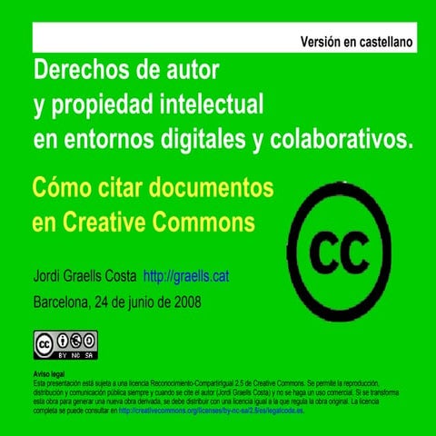 Derechos de autor y propiedad intelectual en entornos digitales y colaborativ...