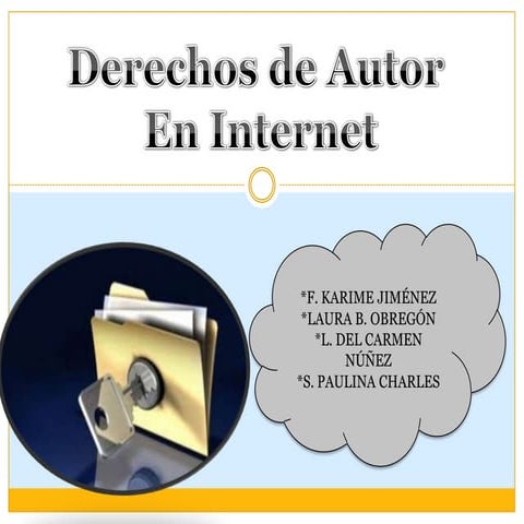 Derechos De Autor/ Tecnología Educativa /UDL
