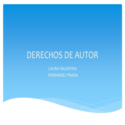 Derechos de autor