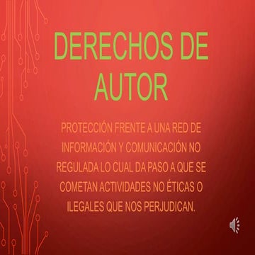 Derechos de autor