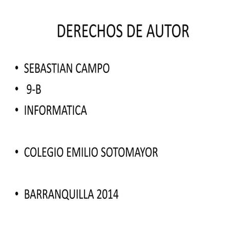 Derechos de autor (1)