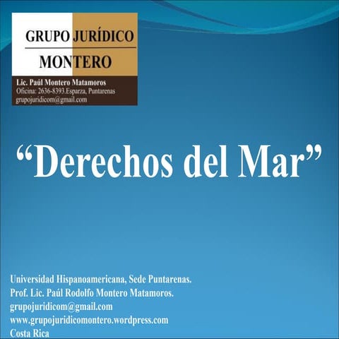 Derechos del mar