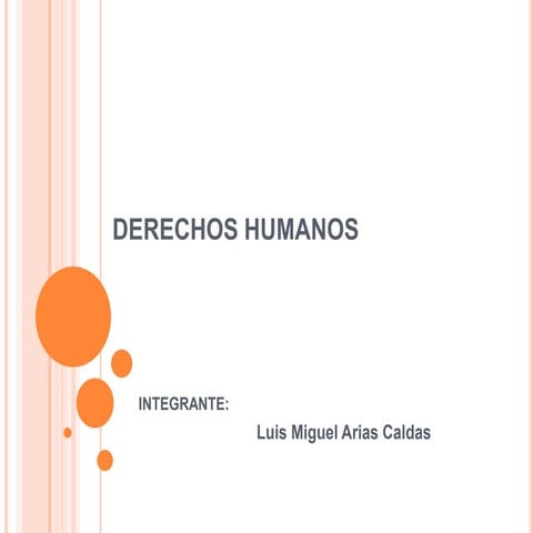 Derechos humanos