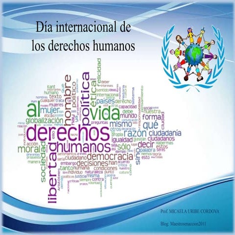 Derechos humanos diapositiva