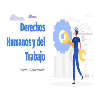Triptico acerca de los derechos humanos laborales | PDF
