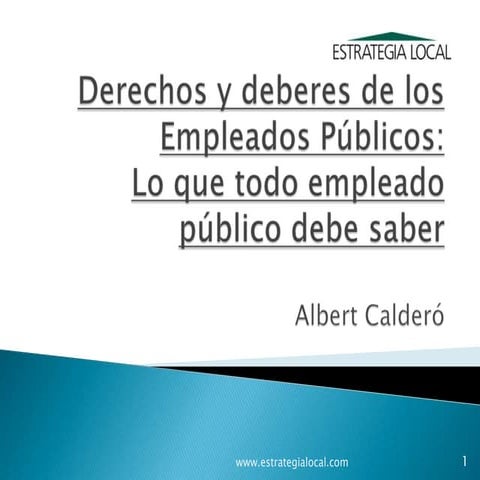 Derechos y deberes de los empleados públicos ac final