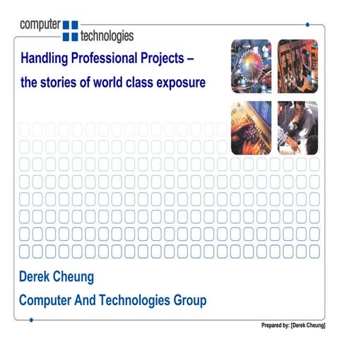 Handling Professional Projects (IT specialists)