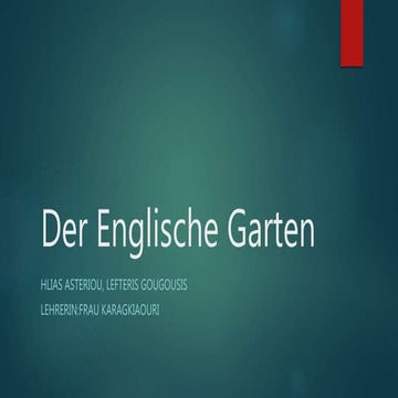 Der englische garten