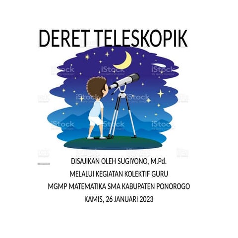 Bahan Ajar Matematika DERET TELESKOPIK.pptx