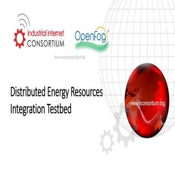 DER Integration Testbed at a Glance