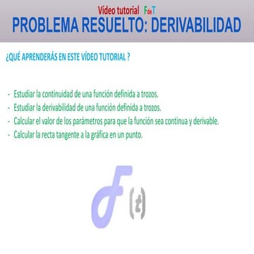 Derivabilidad 01