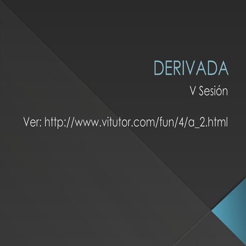 Calculo diferencial, derivada teoremas y reglas