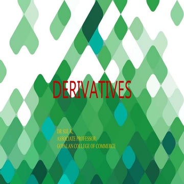 Derivatives