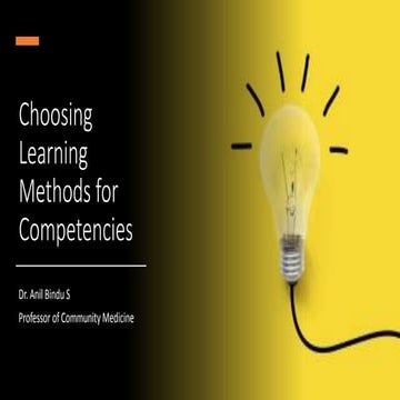 Deriving learning method from objective