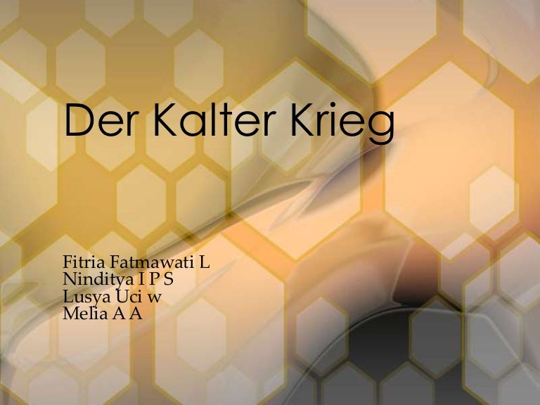 Der kalter Krieg