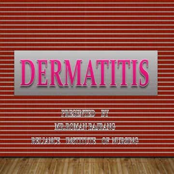 Dermatitis ppt