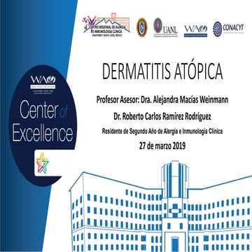 Dermatitis atópica 2019 - Sesión académica del CRAIC