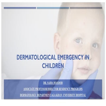 dermatological emergencies [Autosaved] [Autosaved].pptx