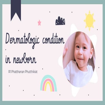 Dermatologic condition NB from NKP hospital