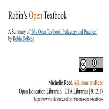 Robin's Open Textbook