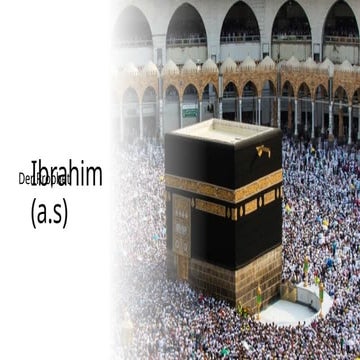 Der Prophet Ibrahim as ppt sein Leben für Kinder | PPTX