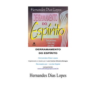 Derramamento do espírito   hernande...
