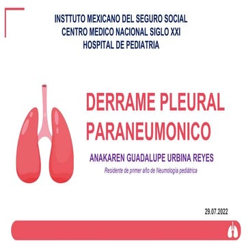 DERRAME PLEURAL PARANEUMONICO - ANAKAREN.pptx