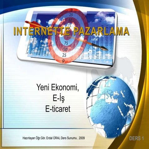 Internette Pazarlama Ders Notları , sunu