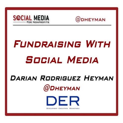 DER Luncheon - Fundraising with Social Media
