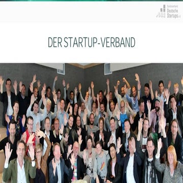 Der Bundesverband Deutsche Startups e.V. stellt sich vor